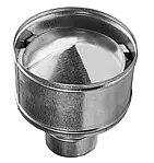 Дефлектори з оцинкованої сталі для димоходів