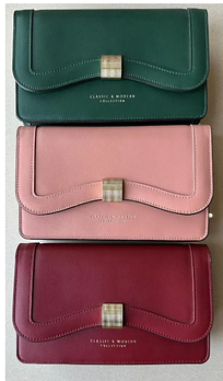 Сумочка жіноча з клапаном і довгим ремінцем 20*12 см в різних кольорах Balisa