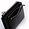 Гаманець жіночий шкіряний маленький на блискавці Classic DR. BOND WN-23-20 black, фото 6