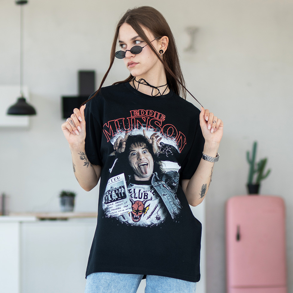 Футболка унісекс Stranger Things - Eddie Munson, фото 1