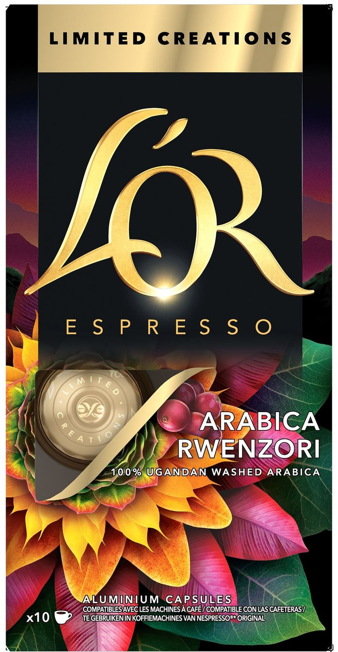НОВИНКА! Кава в капсулах Nespresso L'OR Espresso Arabica Rwenzori