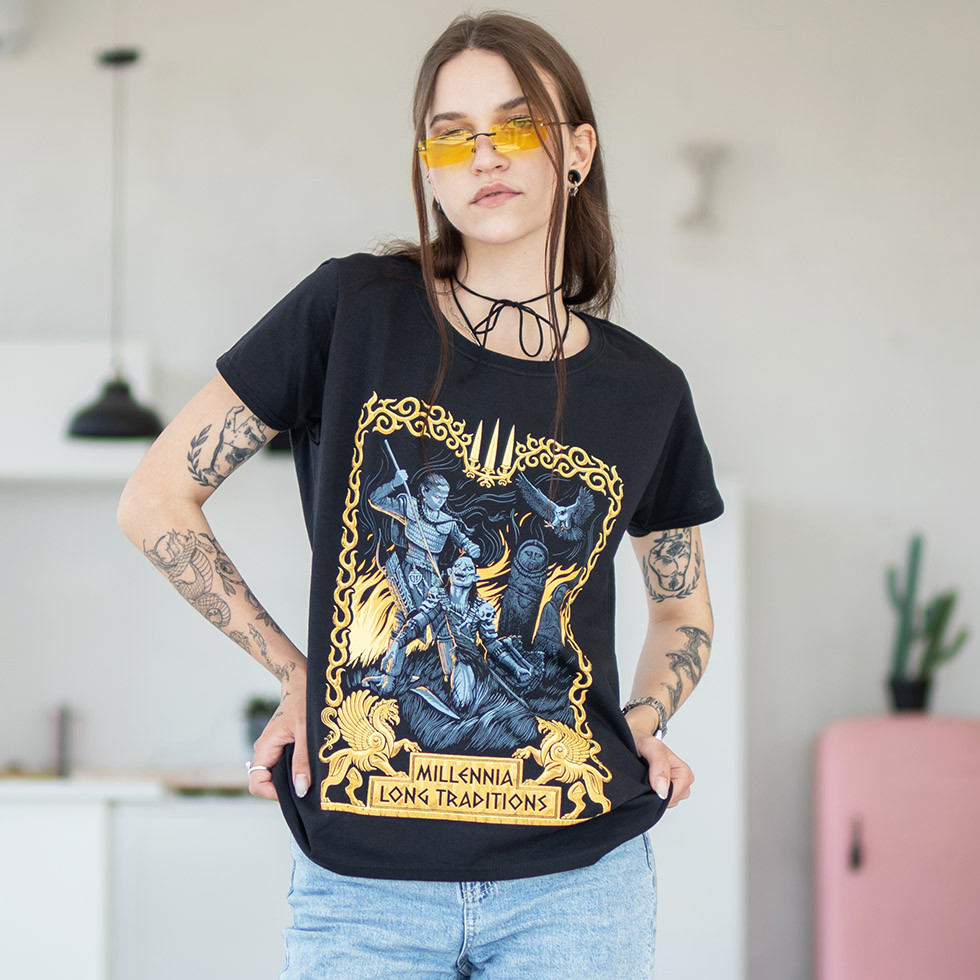 Футболка жіноча PECTORAL - Скіфська амазонка