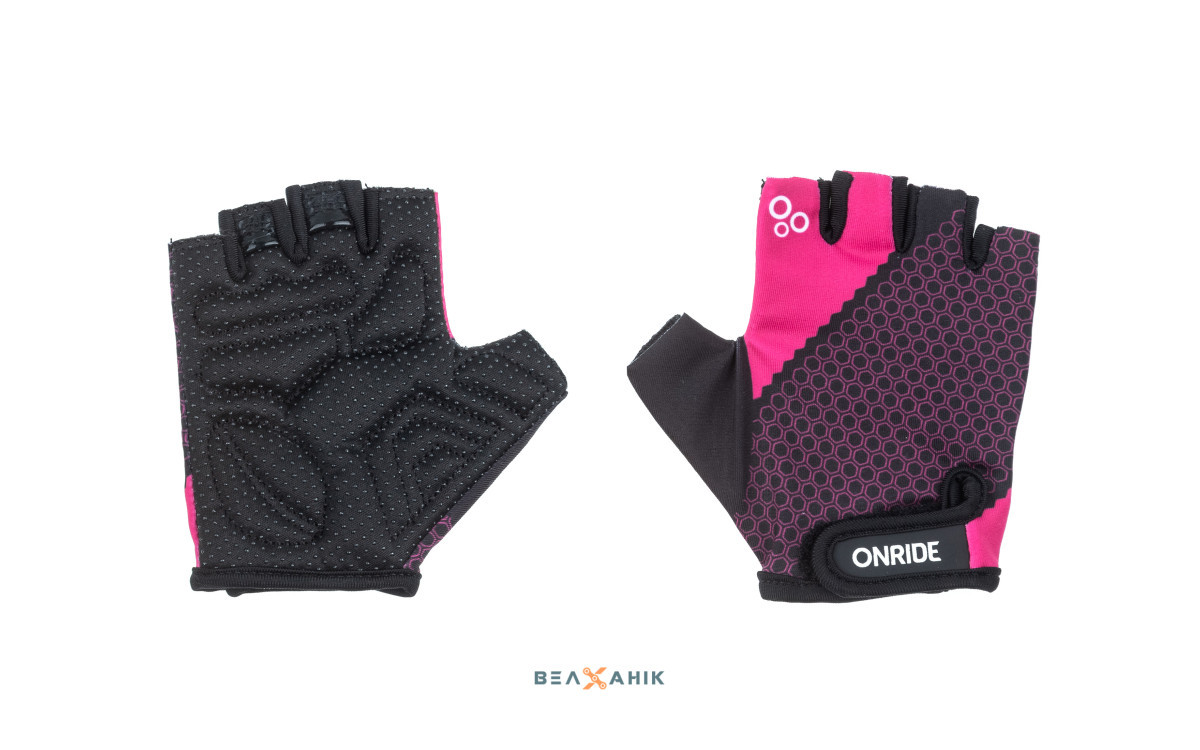 Рукавички дитячі ONRIDE Gem короткі пальці рожево-сірі [11-12 років]