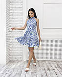 Сукня літня Аміна блакитне, фото 2