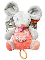 Плюшева іграшка музична підвіска Tulilo «Мишка»(9212)