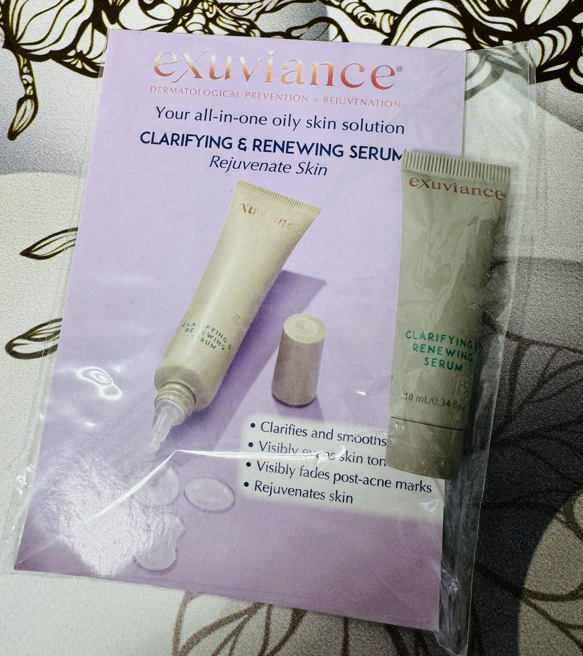 Сироватка з ніацинамідом для жирної шкіри Exuviance Clarifying Renewing Serum