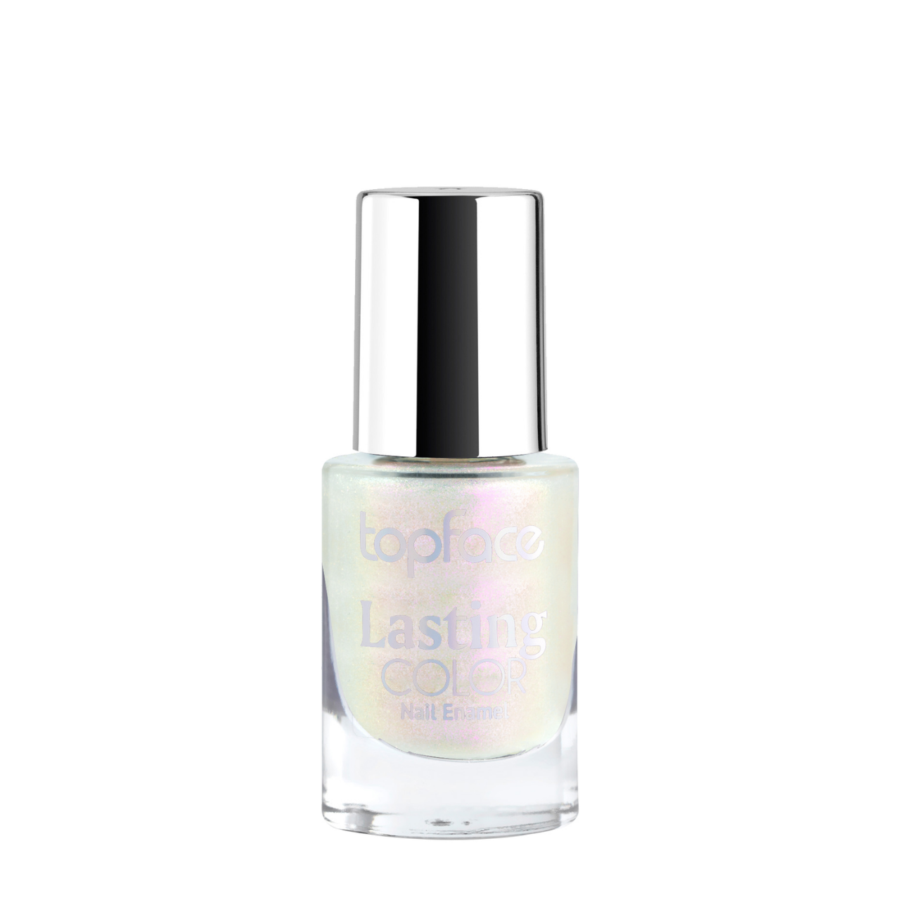 Лак для нігтів TopFace Lasting Color PT104 9 мл, 092 Шиммерний Білий з рожевим переливом, фото 1