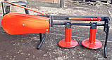 Дводискова косарка роторна полегшена КР-100 (3т) до мінітрактора, фото 5