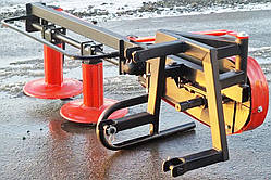 Дводискова косарка роторна полегшена КР-100 (3т) до мінітрактора