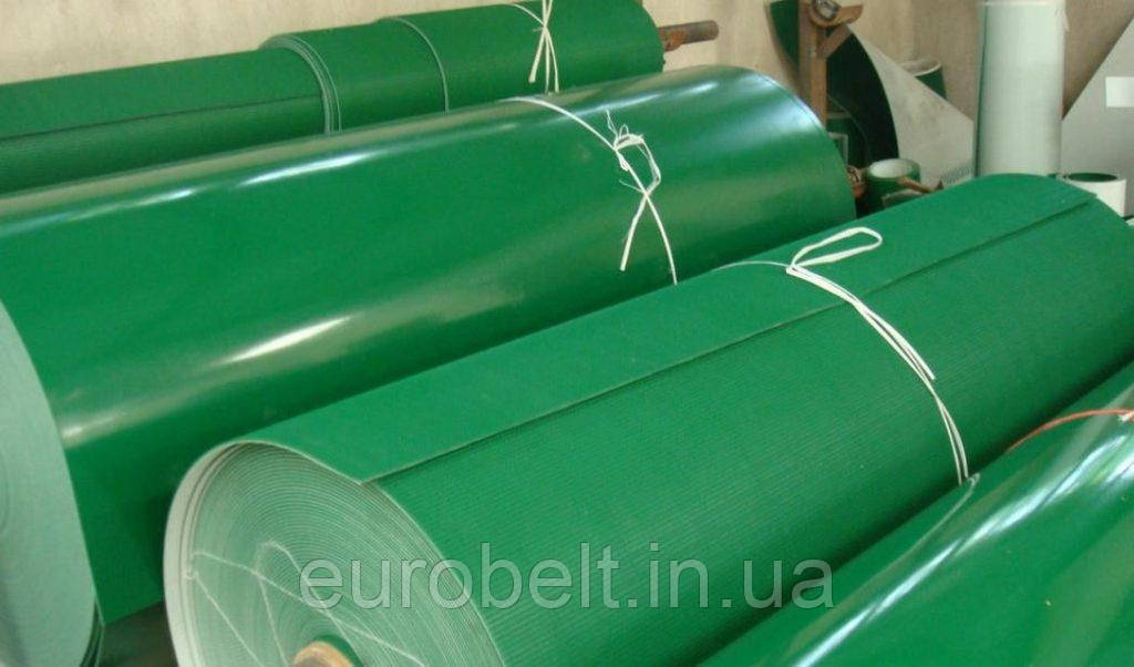Конвеєрна стрічка ПВХ 20P25-14A зелена (товщина 2мм)