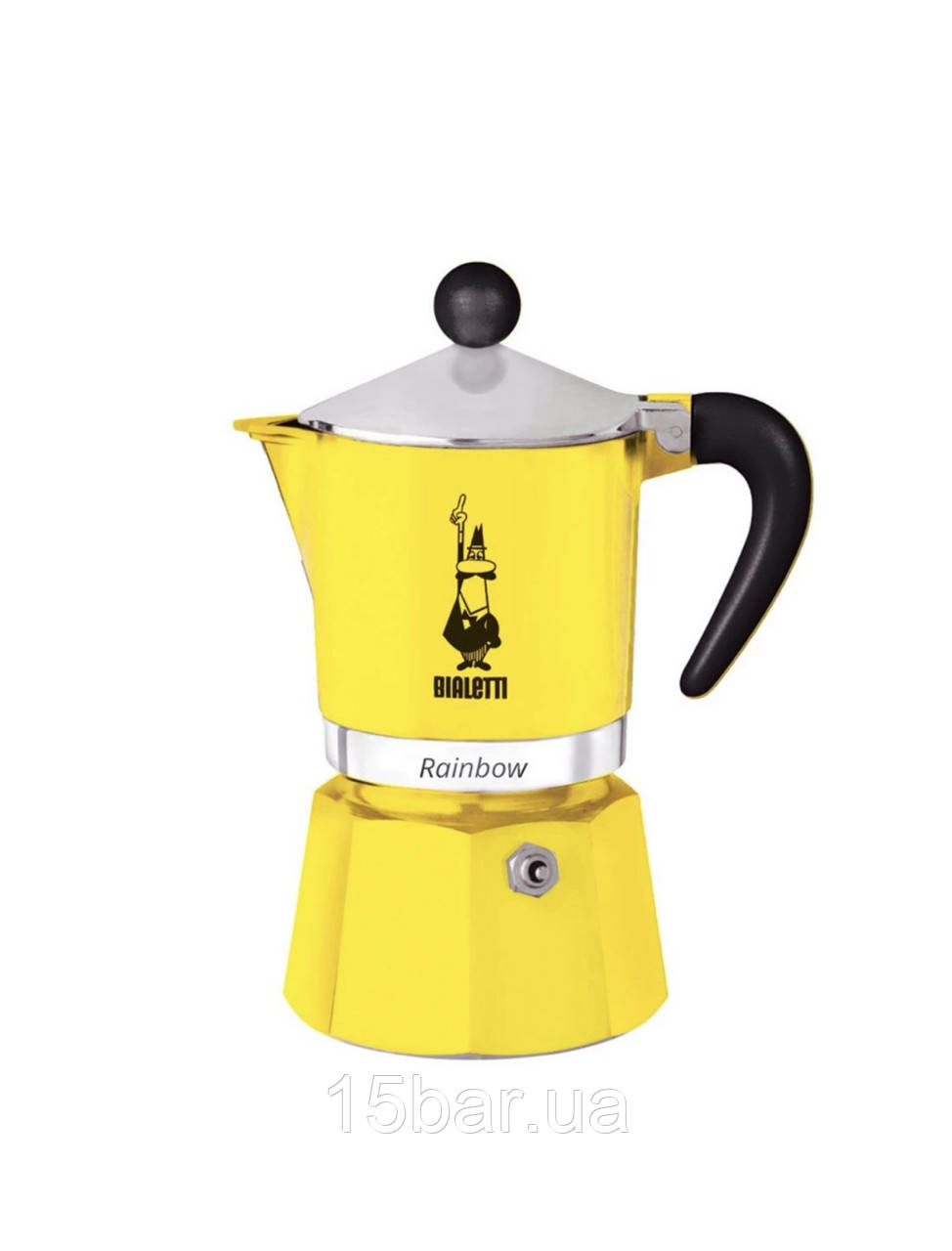 Кавоварка гейзерна Bialetti Rainbow Yellow (3ч) 990004982
