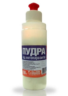 Пудра від ектопаразитів, 50 г