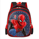 Рюкзак для дитячого хлопчика Людина павук 3-5 років, фото 2