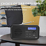 Цифрове та FM-радіо Mycket DAB/DAB+, акумуляторні батареї та радіостанції DAB з живленням від електромережі, портативне цифрове, фото 8