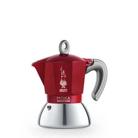 Кавоварка гейзерная Bialetti Red Moka Induction (2ч) 990006942