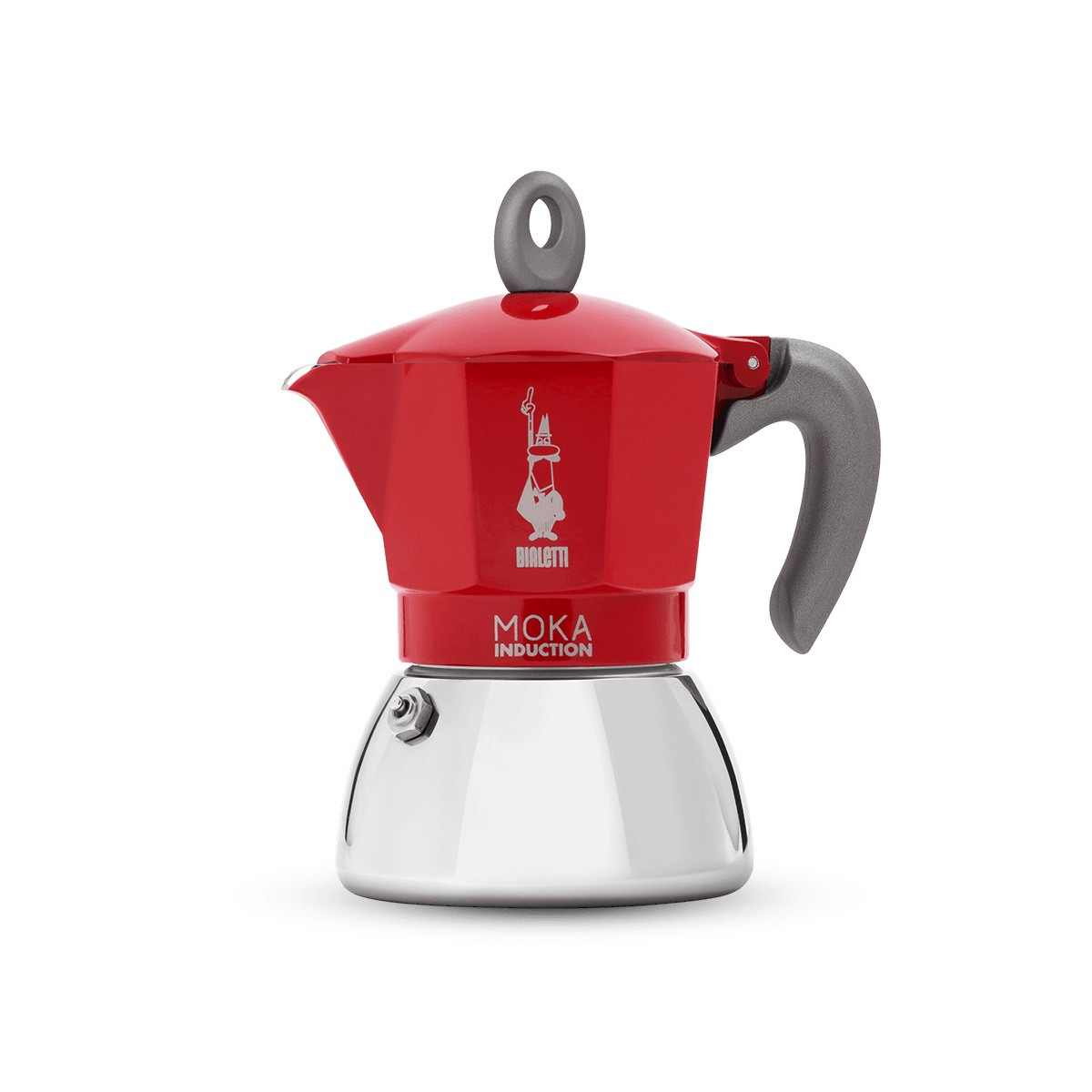 Кавоварка гейзерна Bialetti Red Moka Induction (4ч) 990006944