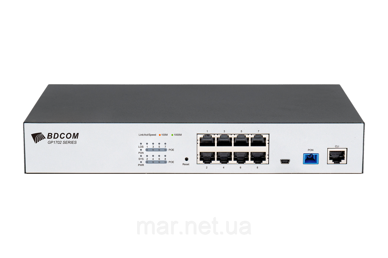 Абонентський термінал BDCOM GP1702-8GPM