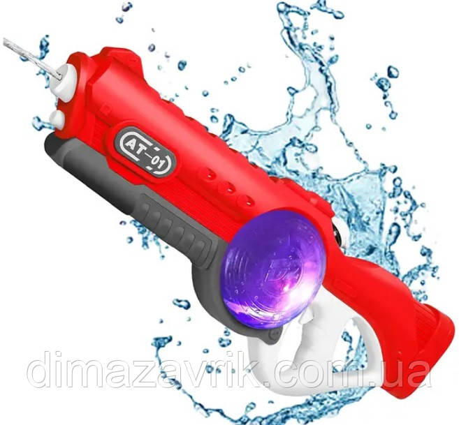 Водний водяний Бластер 66680 A52 Автомат 52 см на акумуляторі 7.4V світло, викрутка, ємність для води 800 мл, USB, фото 1