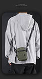 Сумка барсетка WEPOWER для через плече Унісекс чоловіча сумка водовідштовхувальна сумка ОПТ, фото 2