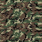 Набір двостороннього паперу 20х20см Fabrika Decoru "Military style" 10 листів FDSP-02097, фото 3