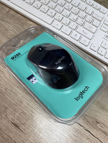 Мишка бездротова комп'ютерна Logitech M280, фото 1