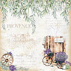 Набір двостороннього паперу 20х20см Fabrika Decoru "Journey to Provence" 10 листів FDSP-02092, фото 8