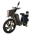 Електровелосипед FADA РУТА 800W Фада рута Сірий, фото 2