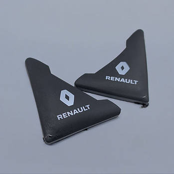 Куточки на двері автомобіля Renault для захисту від сколів, трафаретний друк