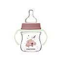 Canpol babies Пляшка антиколікова з широким отвором 120 мл Easystart Sleepy Koala - рожева 35/236, фото 2