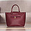 Сумка жіноча Betty Pretty з екошкіри бордова 864BORDO, фото 3