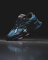 Чоловічі Кросівки New Balance 9060 Black Blue Agate / Нью Беланс 9060 Агат Сині з Чорним, фото 4