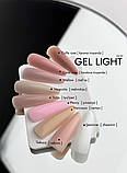 DA23 ГЕЛЬ БІЛИЙ GEL LIGHT JASMINE (ZHASMIN) ЖАСМИН 14 МЛ, фото 2