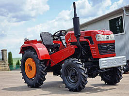 Вживаний повнопривідний мінітрактор Shifeng 244B, стан нового, 24 к.с, 4х4, ВВП 540, триточка, шини 9.5-24