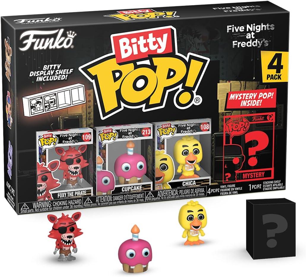 Набір фігурок 5 ночей з Фредді Фанко Бітті Поп Bitty Pop Five Nights at Freddy`s Фоксі