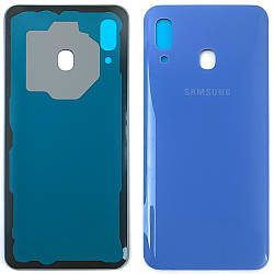 Задня кришка Samsung Galaxy A30 2019 A305F (блакитна Оригінал)
