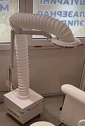 Педикюрна витяжка для манікюру з лампою витяжка для педикюру професійна манікюрна з фільтром Fusion