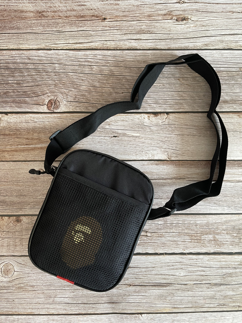 Маленька сумка через плече бейп Bape чорна