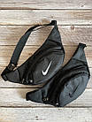 Чорна сумка бананка найк Nike, фото 8