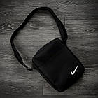Комплект Рюкзак і барсетка найк Nike спортивний чорний, фото 3