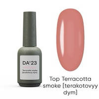 DA23 ТОП ДЛЯ НІГТІВ РОЖЕВИЙ TERRACOTTA SMOKE (TERAKOTOVY DYM) 14 МЛ