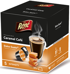 Кава в капсулах Dolce Gusto Cafe Rene Caramel (чорна кава)