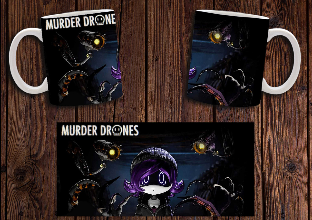 Чашка "Дрони вбивці" / Кружка Murder Drones №6