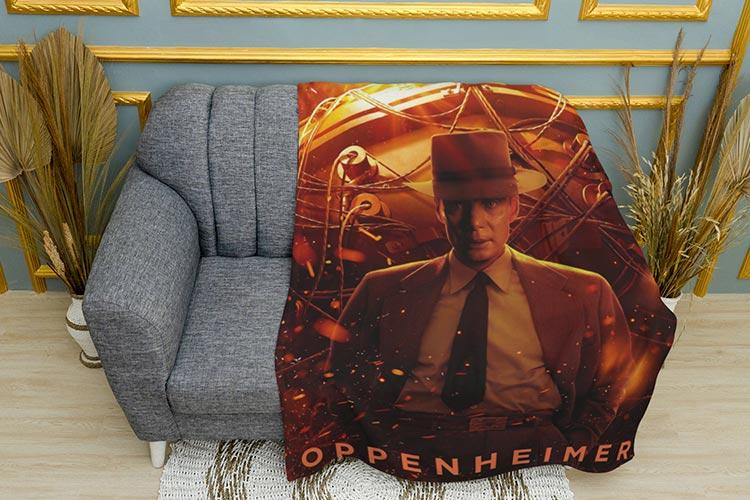 Плед «Оппенгеймер. Постер. Oppenheimer. Poster»