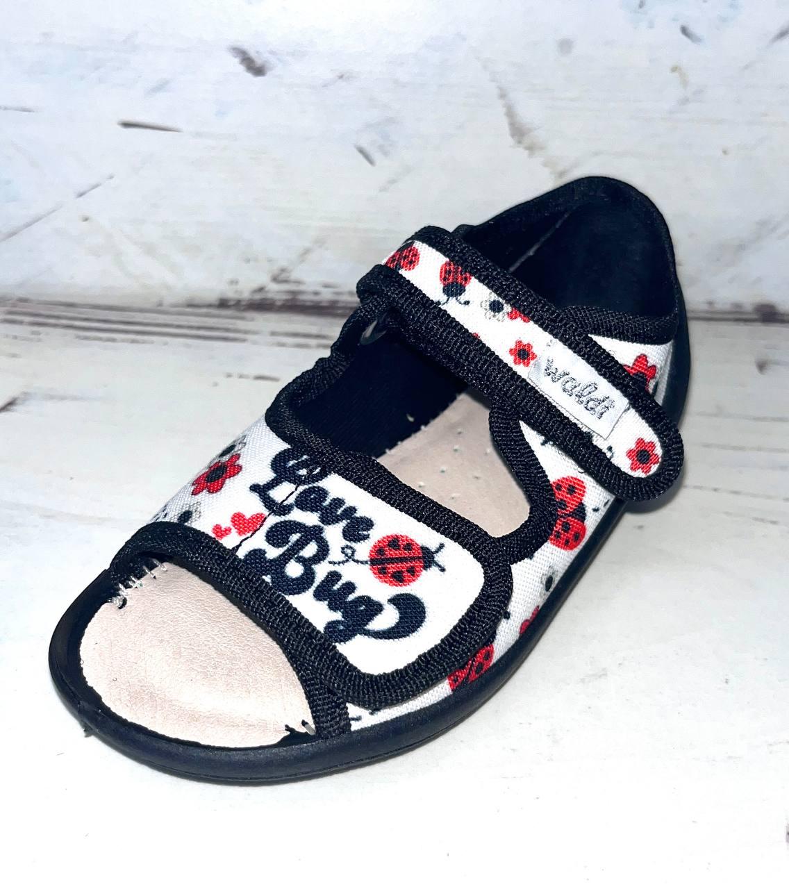 Дитячі тапочки для дівчат, Waldi (код 2285) розміри: 23 26, фото 1