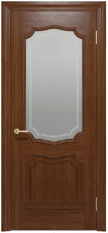 Двері міжкімнатні Status Doors Луїдор темний горіх