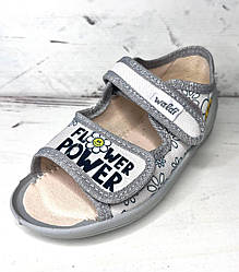 Дитячі тапочки для дівчат, Waldi (код 2284) розміри: 24