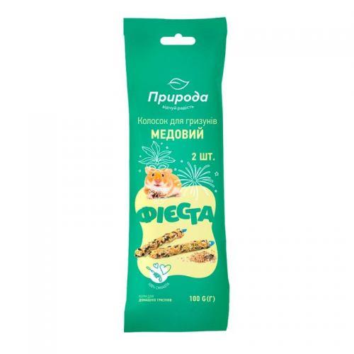 Колосок Природа Фієста "Медовий" для гризунів 100 г