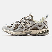 Кросівки New Balance 610 Brighton Grey Mushroom / Нью Беланс 610 Брайтон Машрум Сірі з Коричневим, фото 4