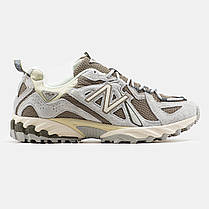 Кросівки New Balance 610 Brighton Grey Mushroom / Нью Беланс 610 Брайтон Машрум Сірі з Коричневим, фото 3