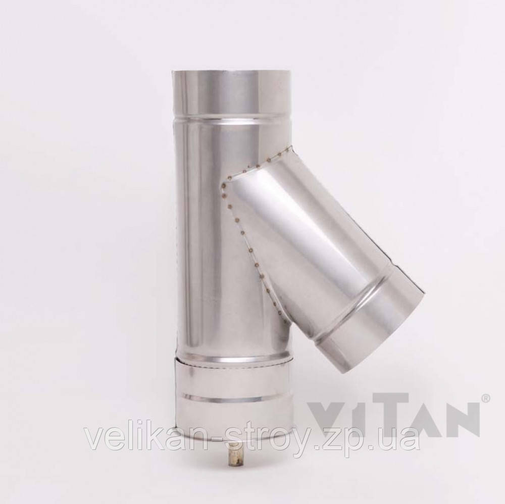 Трійник 45° 130 мат